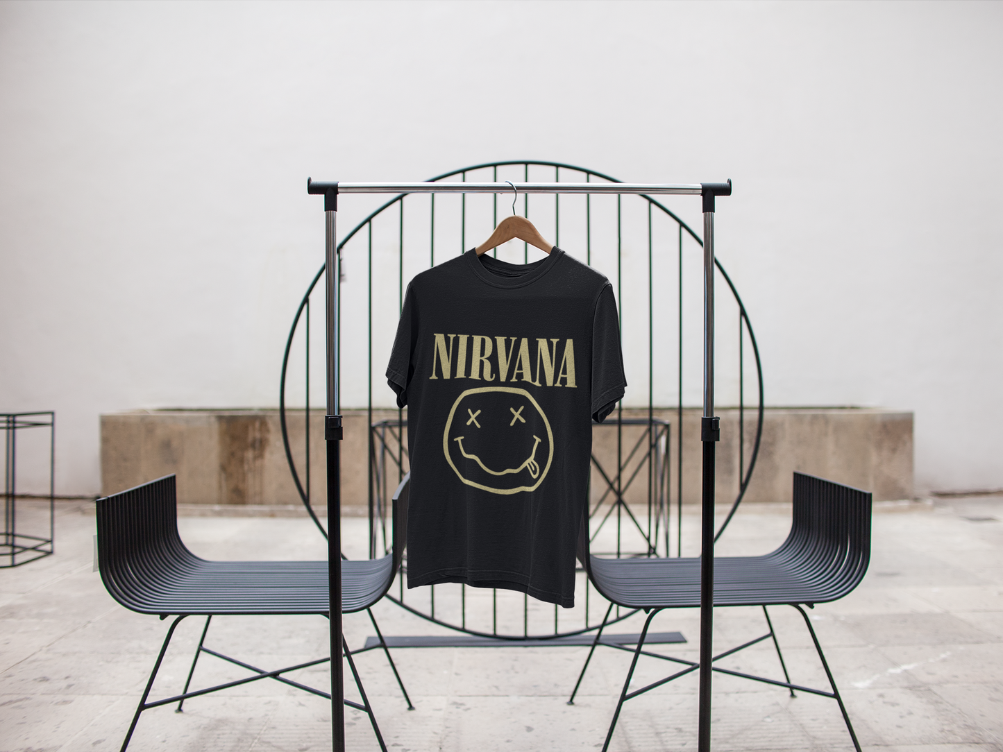 Vintage Nirvana Unisex Tee, Retro Grunge Shirt
