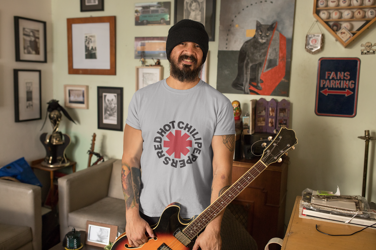 Red Hot Chili Peppers Unisex Heavy Cotton Tee