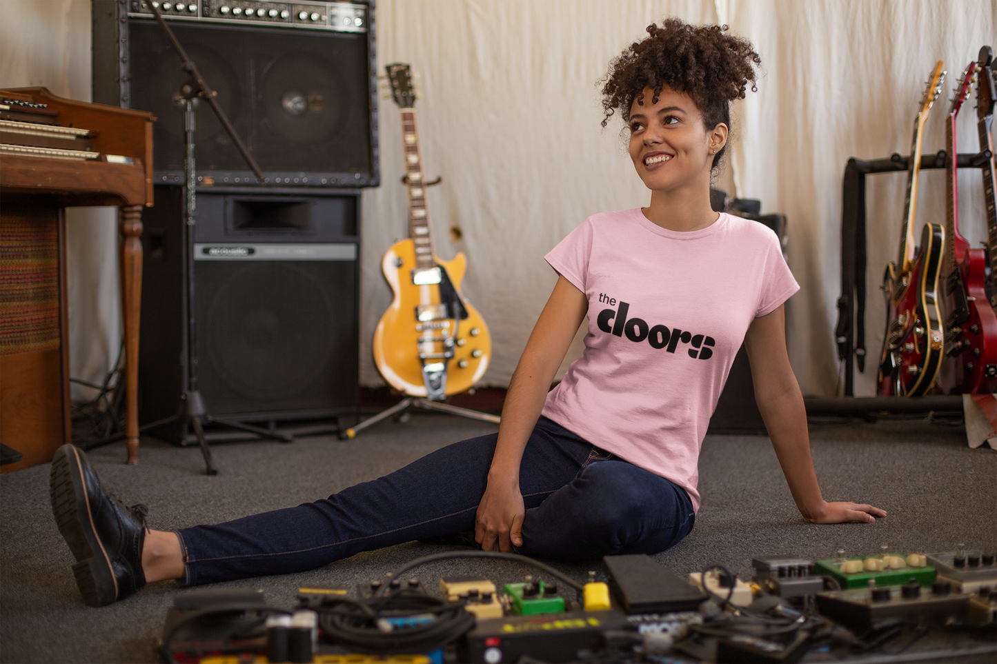 The Doors Unisex Heavy Cotton Tee