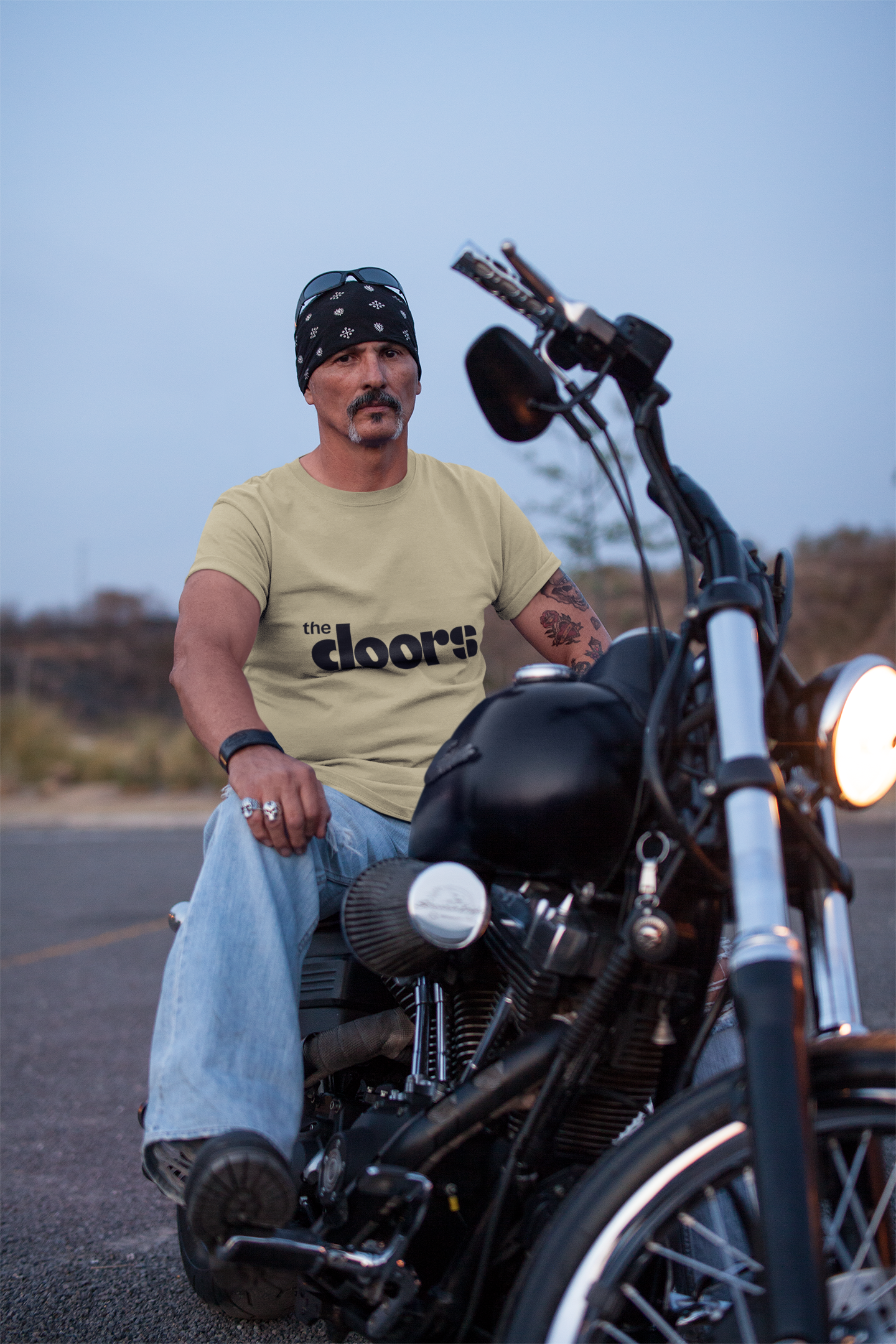 The Doors Unisex Heavy Cotton Tee