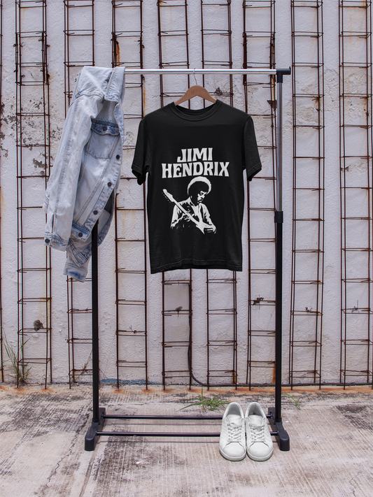 Jimi Hendrix Heavy Cotton Tee, Vintage Band T-Shirt