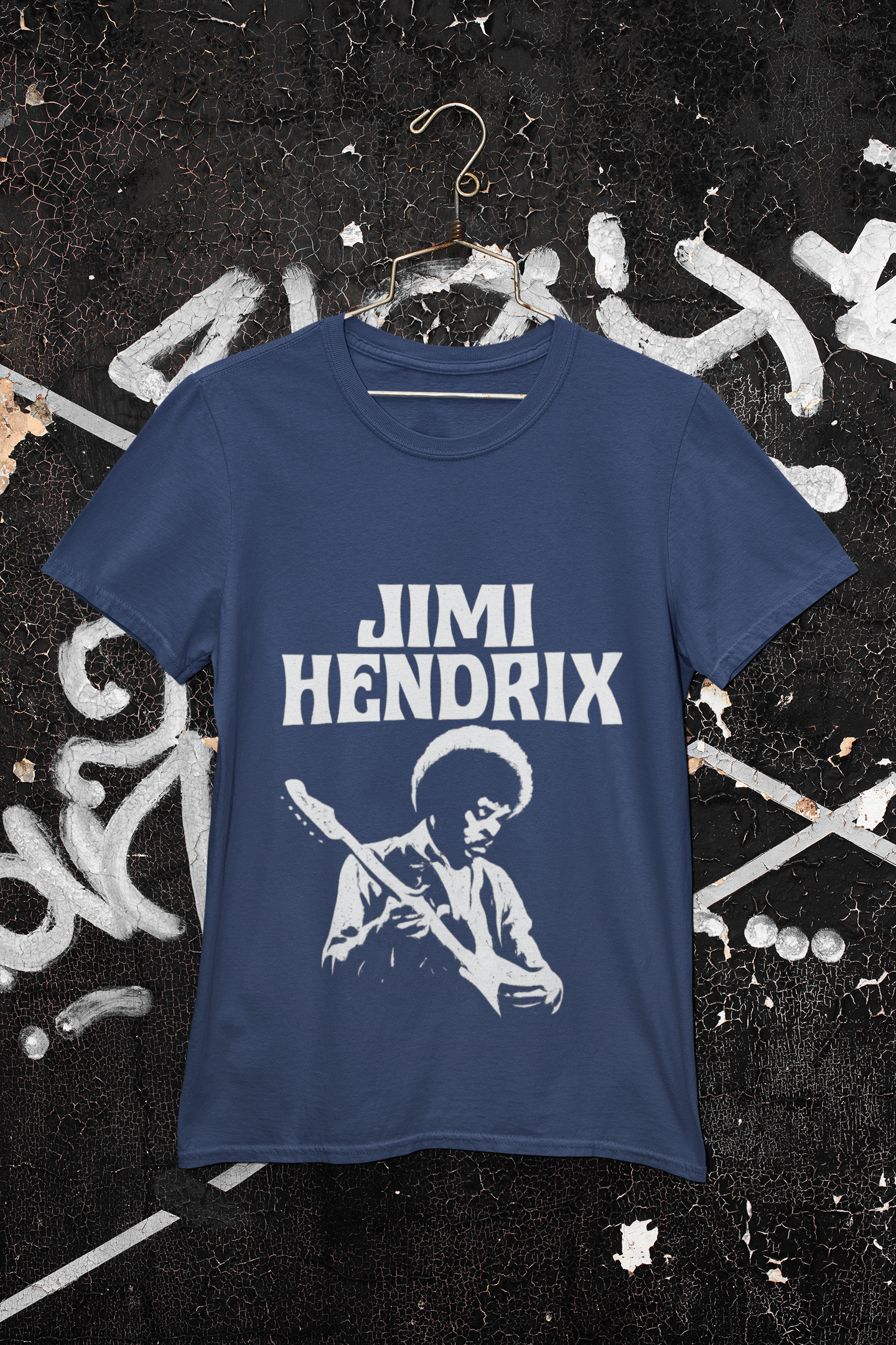 Jimi Hendrix Heavy Cotton Tee, Vintage Band T-Shirt