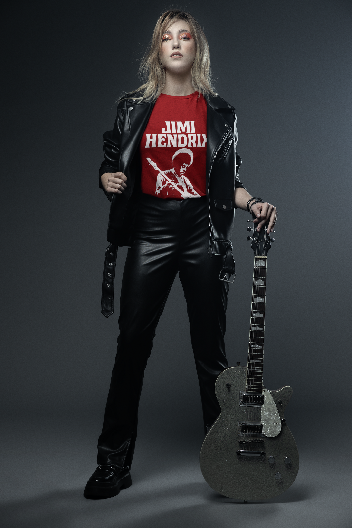 Jimi Hendrix Heavy Cotton Tee, Vintage Band T-Shirt