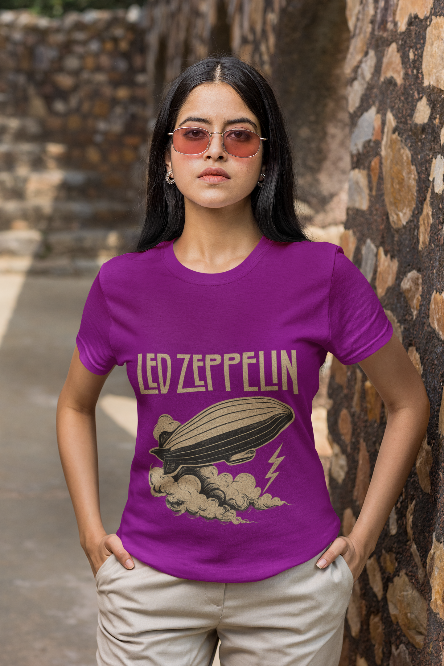 Vintage Rock Band Tee - Led Zeppelin