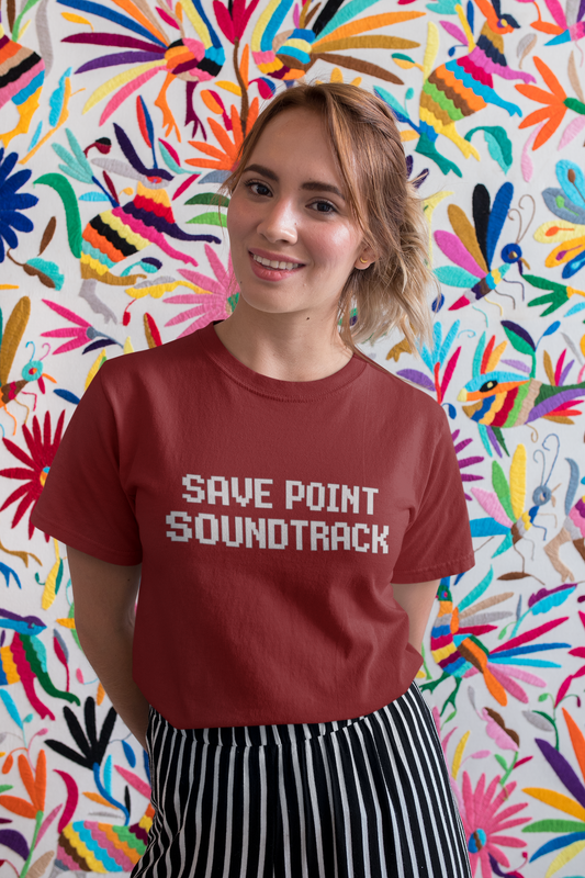 Save Point Sound Track Retro Gamer Shirt