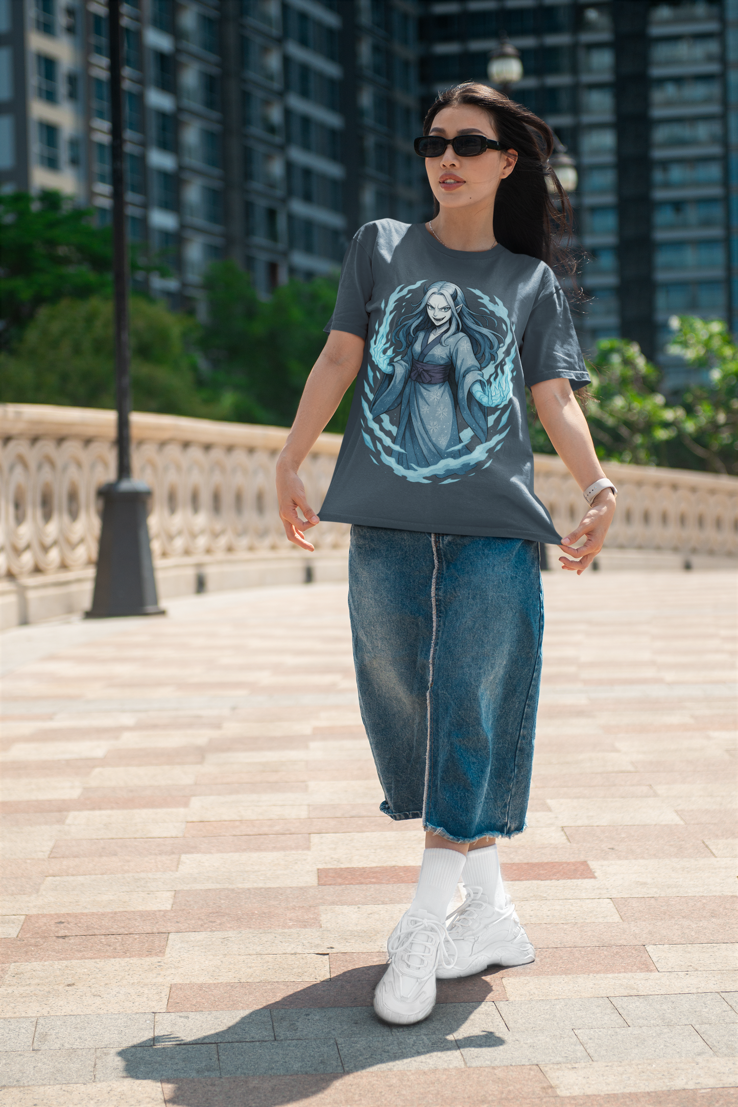 Mystical Sorceress T-Shirt, Unisex Heavy Cotton Tee for Fans
