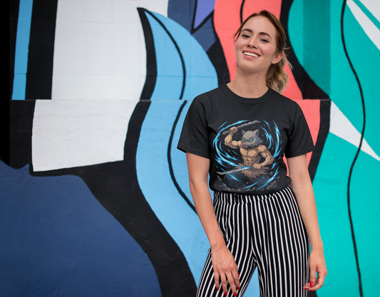 Unisex Heavy Cotton Tee - Epic Warrior Design