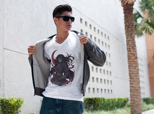 Dark Fantasy Graphic Tee, Unisex Cotton T-Shirt