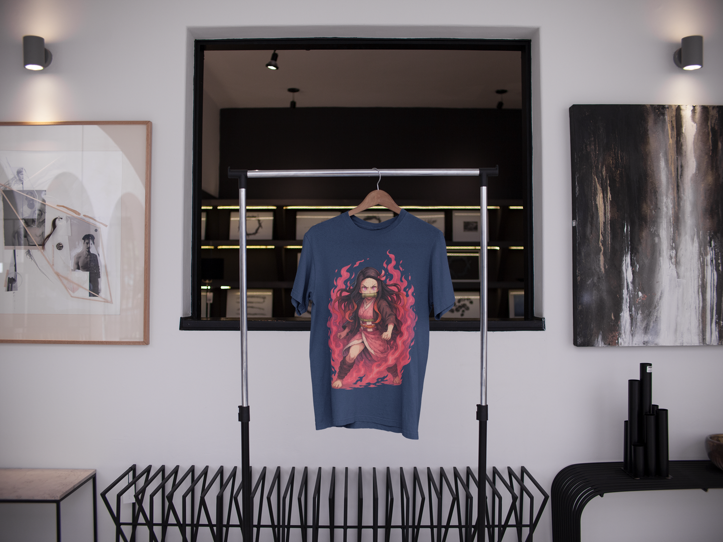 Unisex Heavy Cotton Tee Nezuko Kamado