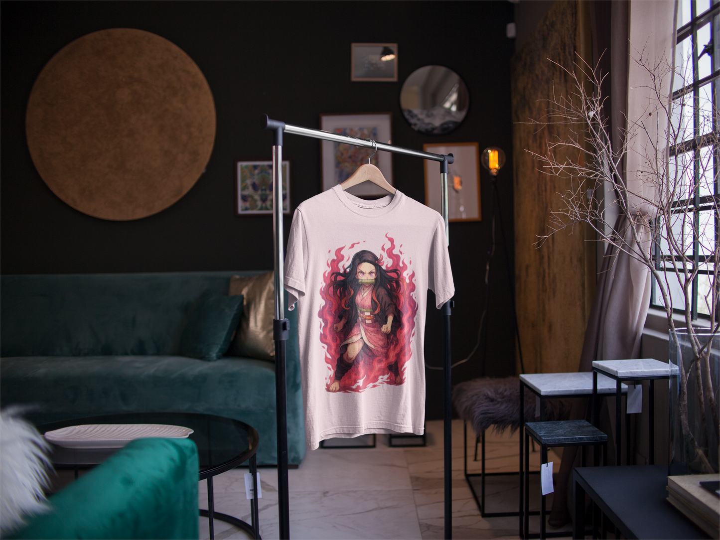 Unisex Heavy Cotton Tee Nezuko Kamado