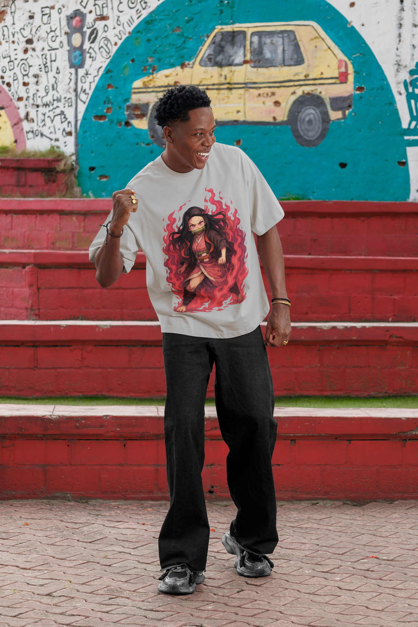 Unisex Heavy Cotton Tee Nezuko Kamado
