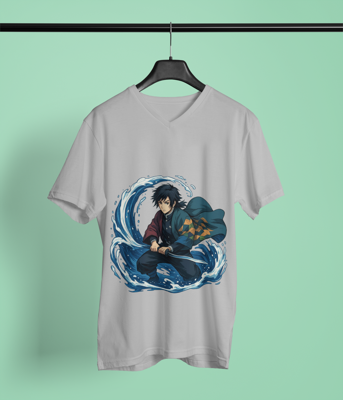 Giyu Tomioka Unisex Heavy Cotton Tee