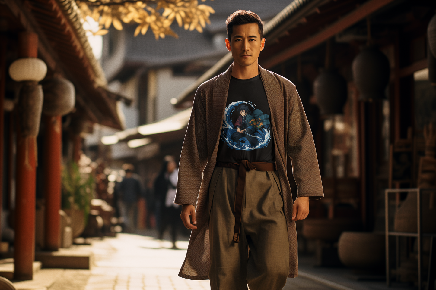 Giyu Tomioka Unisex Heavy Cotton Tee