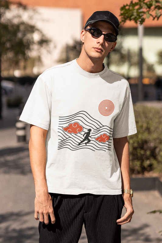 Running Ninja Inspired T-Shirt – Red Cloud Mountain Graphic Tee