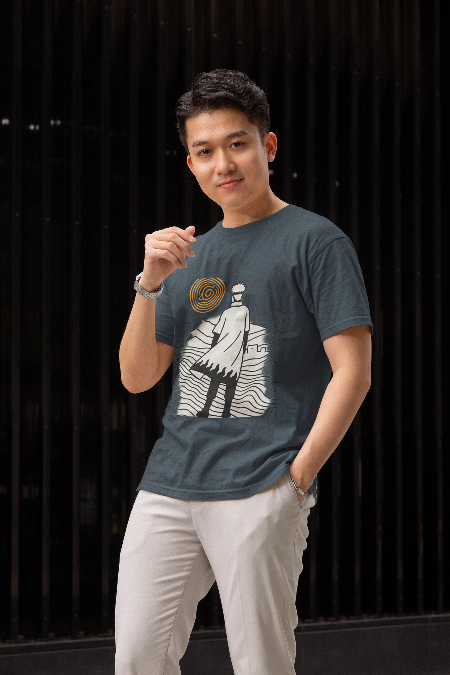 Hokage Legacy Naruto-Inspired T-Shirt