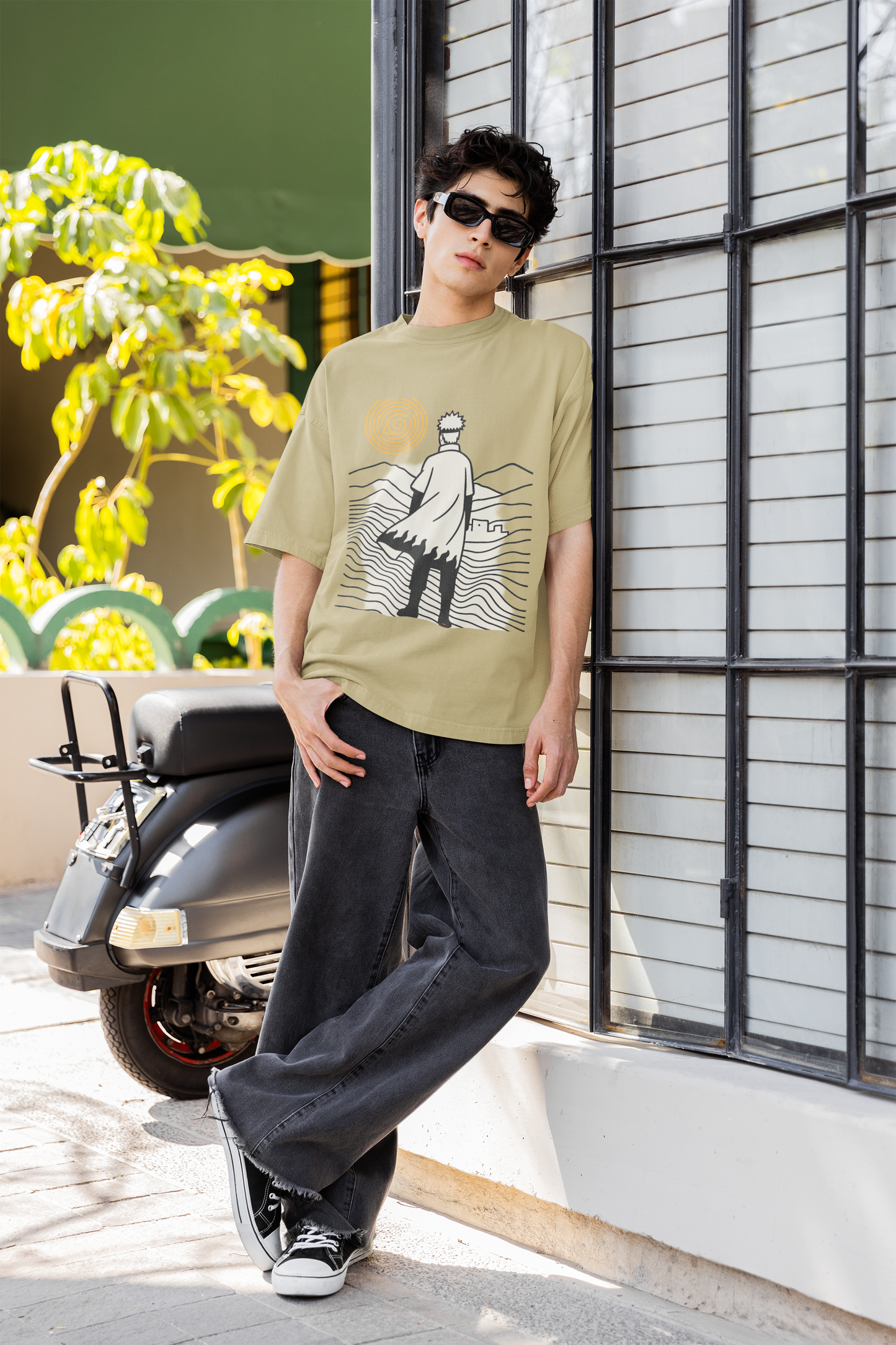 Hokage Legacy Naruto-Inspired T-Shirt