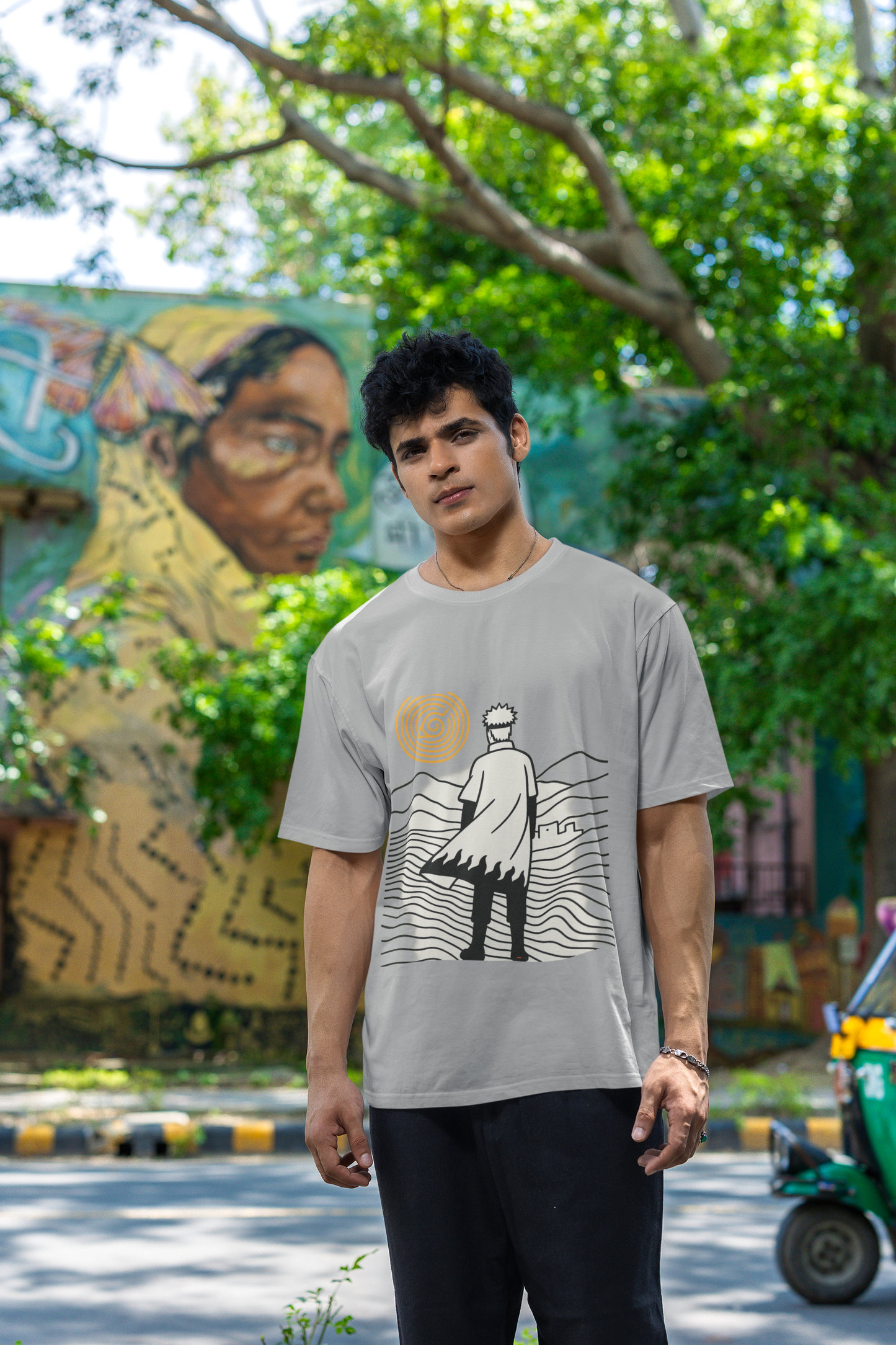 Hokage Legacy Naruto-Inspired T-Shirt