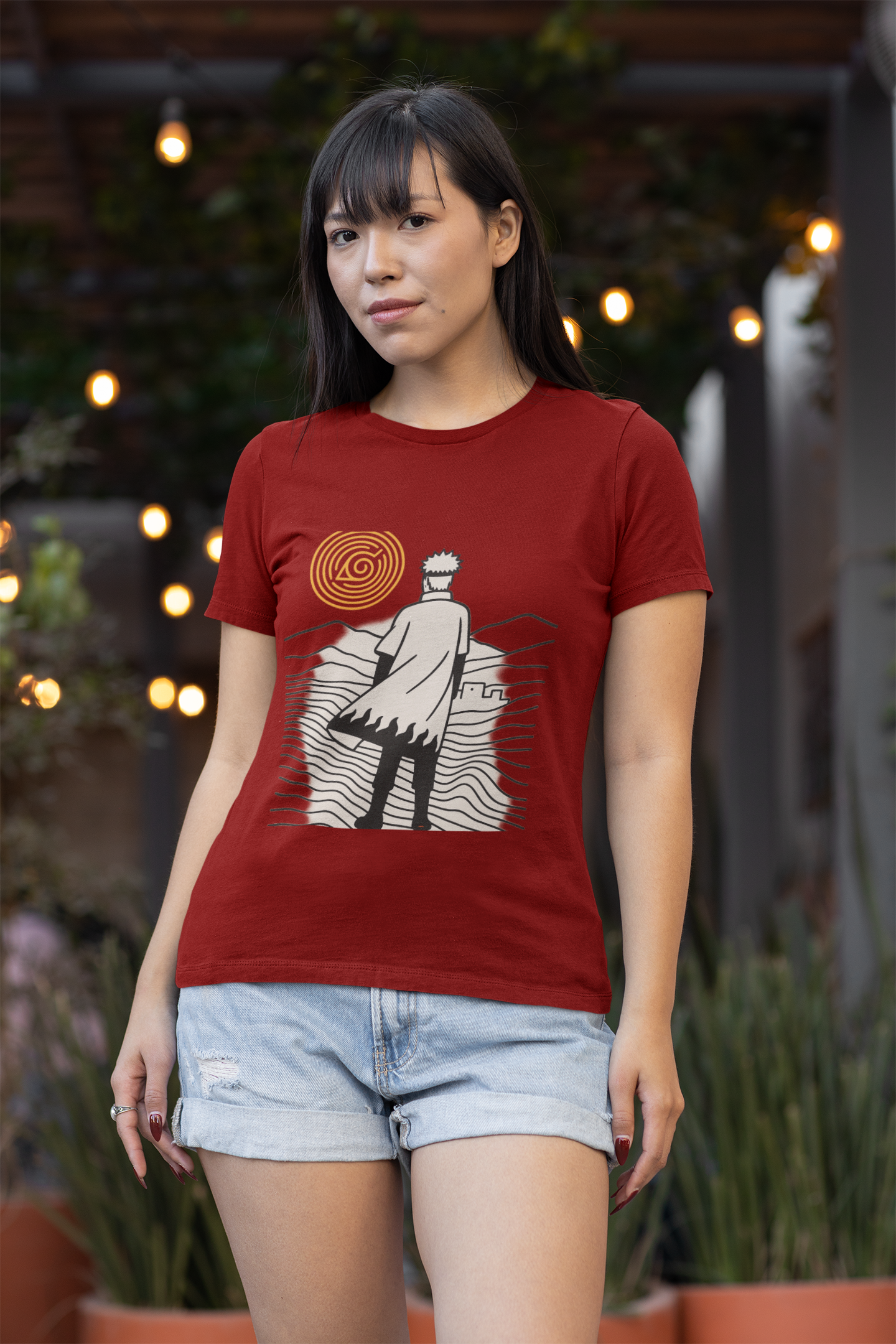 Hokage Legacy Naruto-Inspired T-Shirt