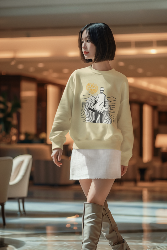 Naruto Hokage Sunset Sweatshirt – Anime Streetwear Crewneck | Martac Designs