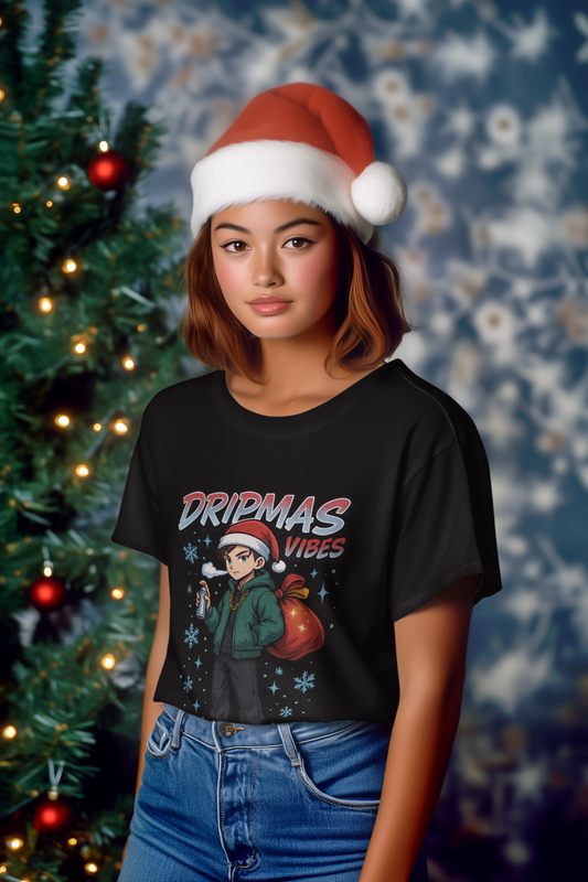 Dripmas Vibes Tee — Holiday Streetwear Graphic T-Shirt