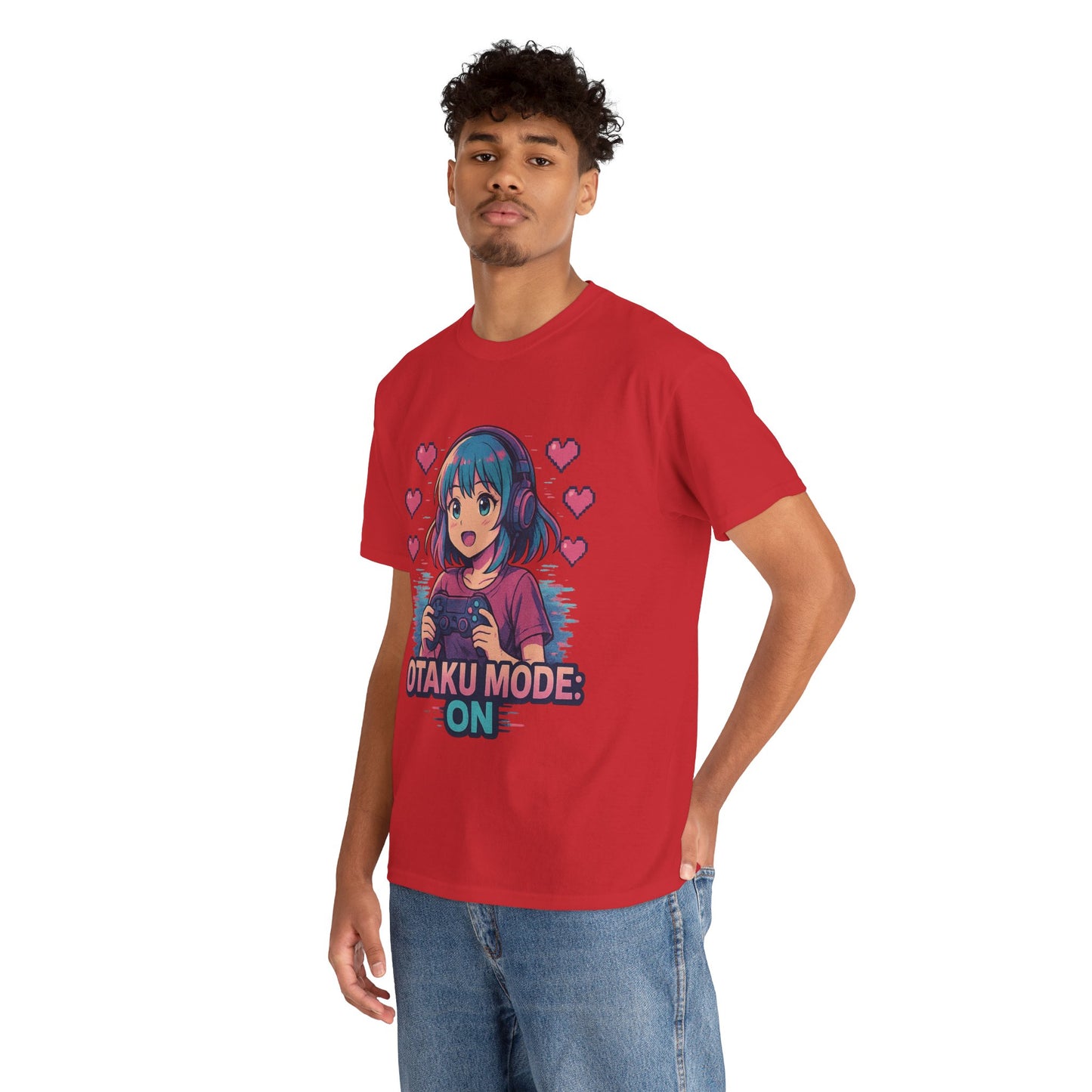 Anime Gamer Tee - Otaku Mode ON
