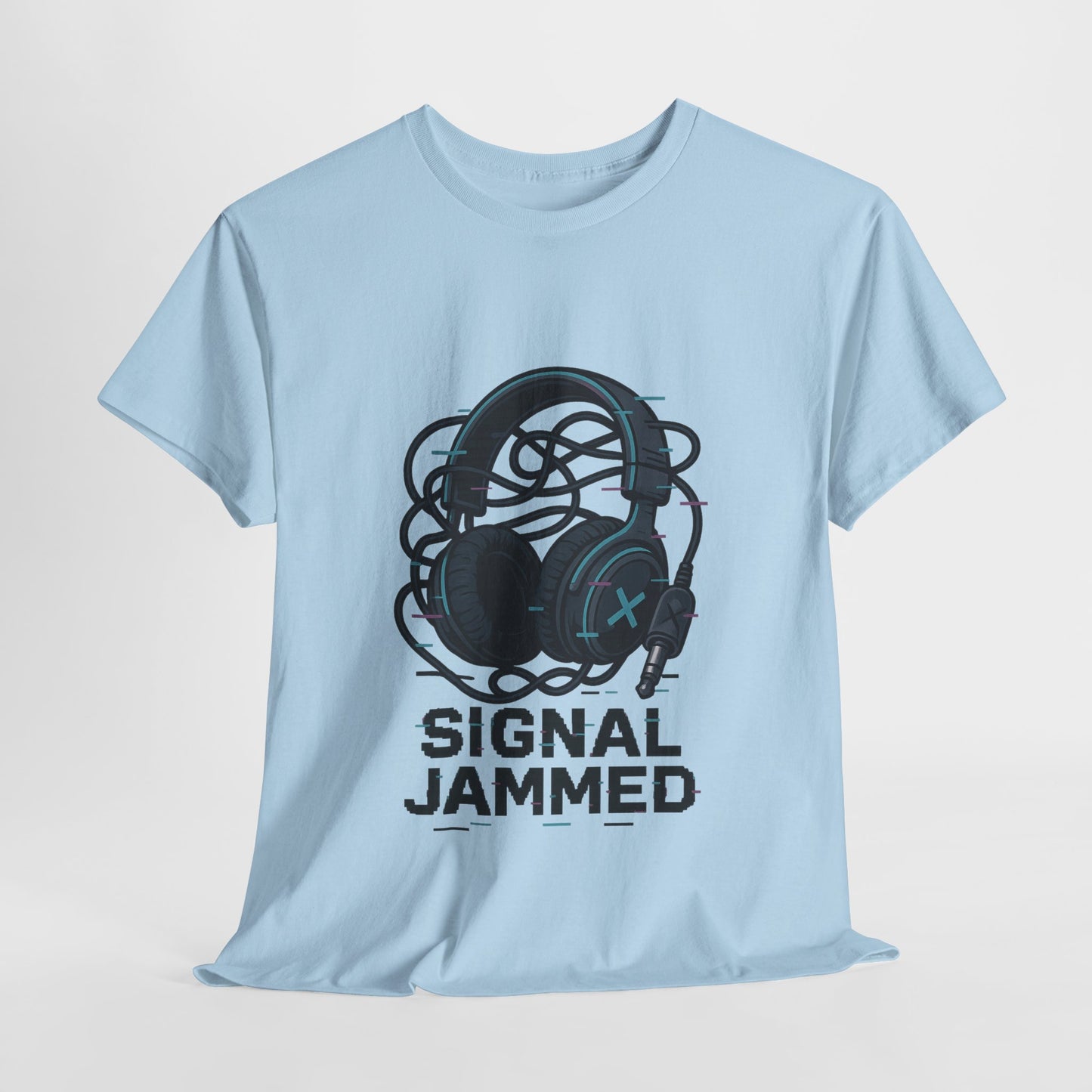 Signal Jammed Unisex Heavy Cotton Tee