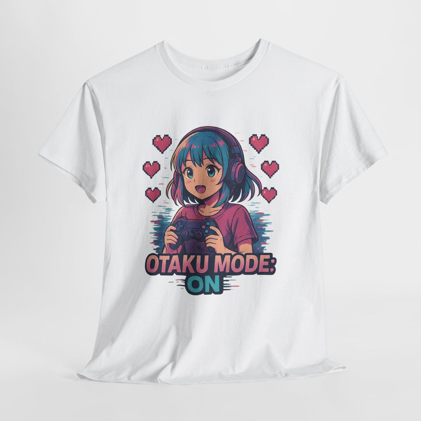 Anime Gamer Tee - Otaku Mode ON