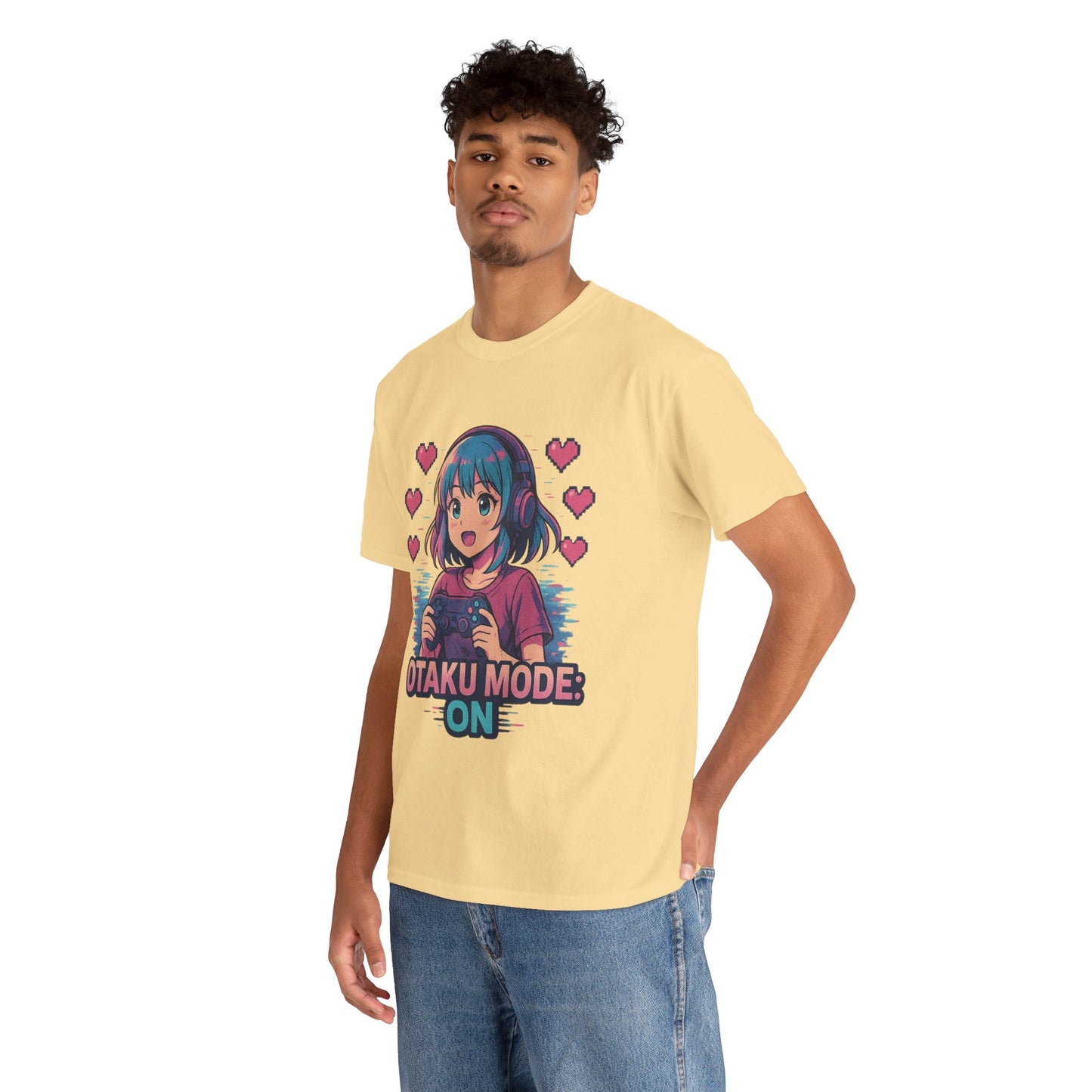 Anime Gamer Tee - Otaku Mode ON