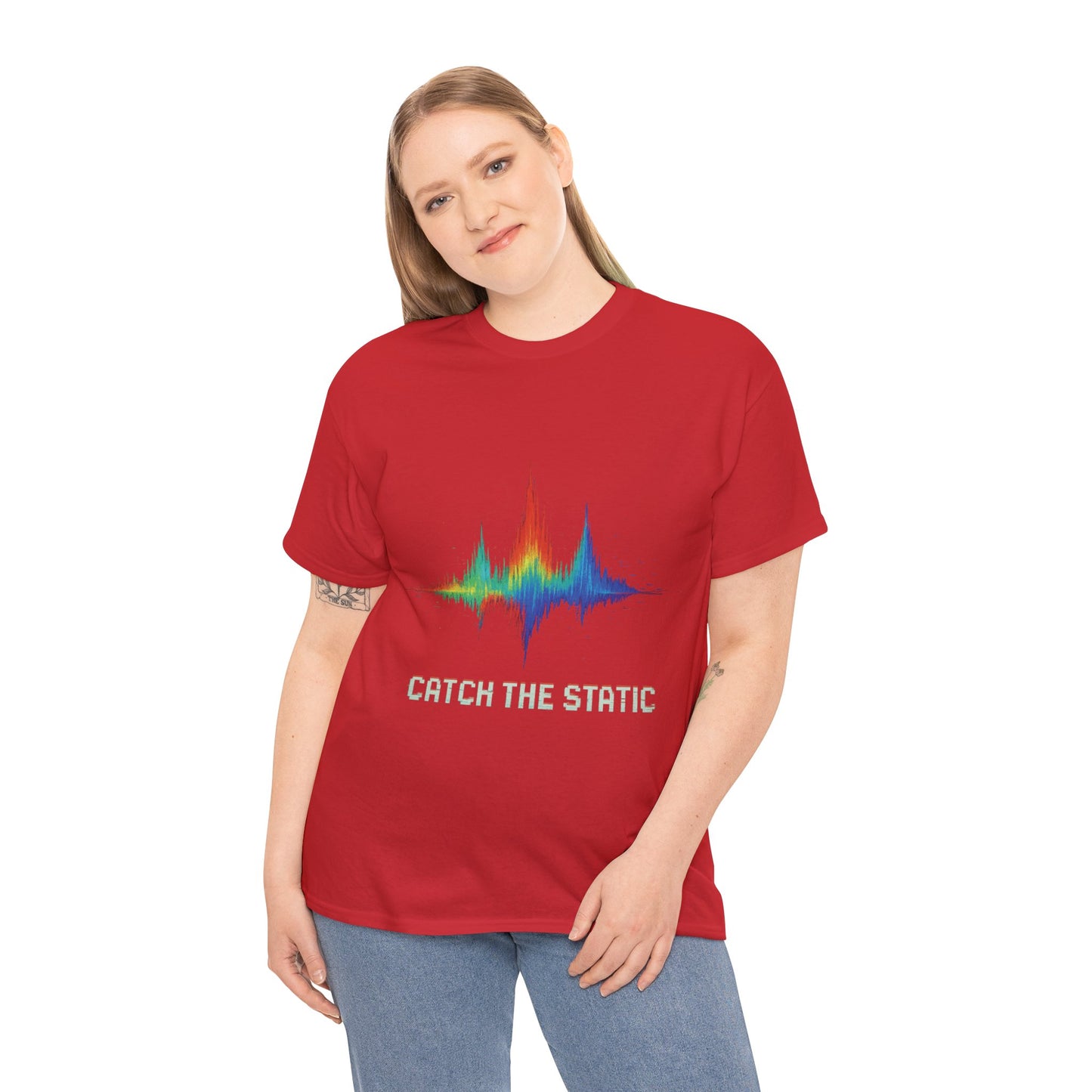 Catch the Static Unisex Heavy Cotton Tee