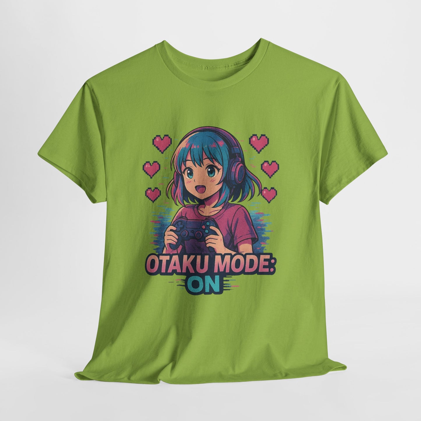 Anime Gamer Tee - Otaku Mode ON