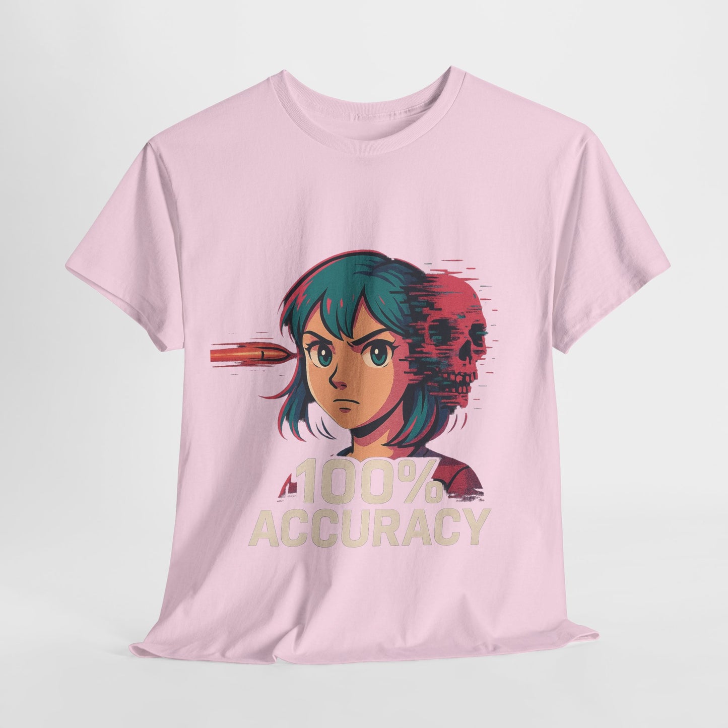 100% Accuracy Graphic Tee for Gamers - Unisex Cotton
