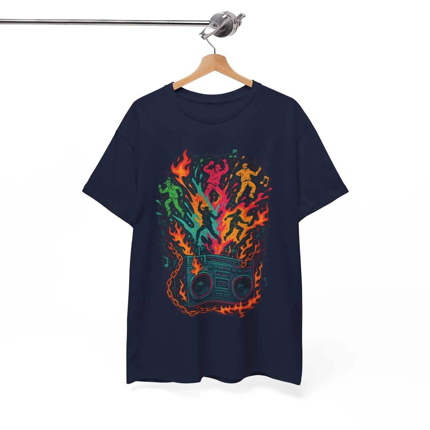 Vibrant Dance Party Tee, Unisex Cotton Tee