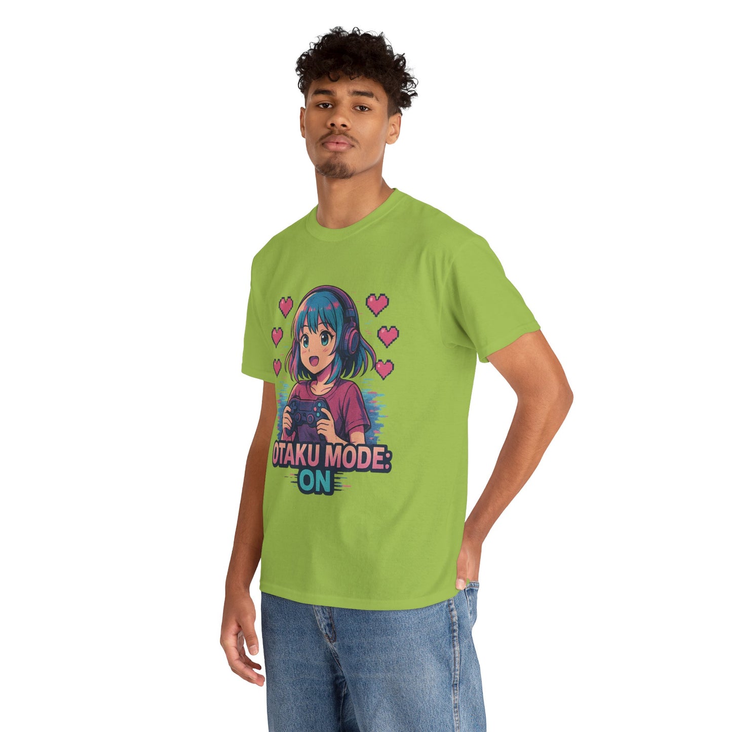 Anime Gamer Tee - Otaku Mode ON