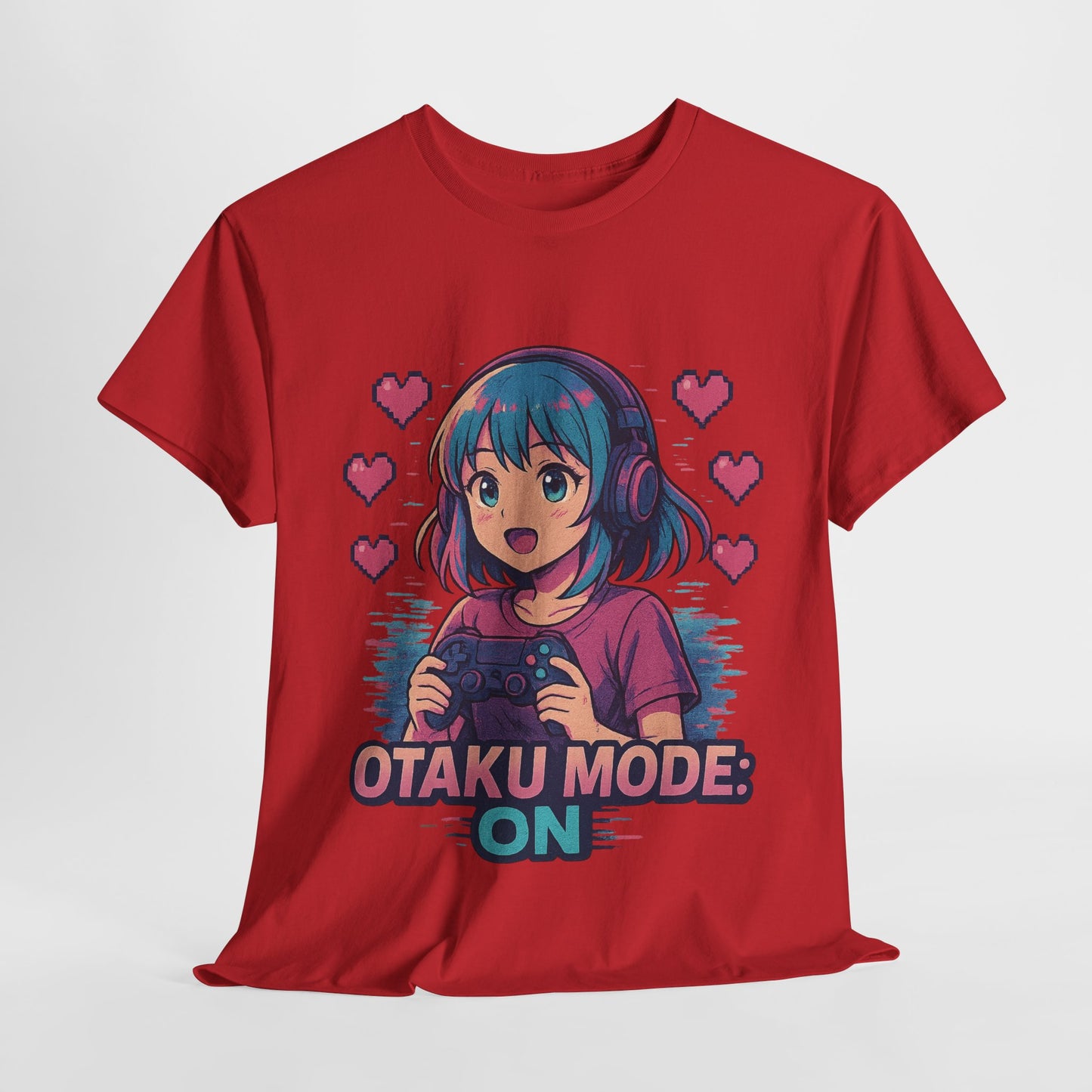 Anime Gamer Tee - Otaku Mode ON