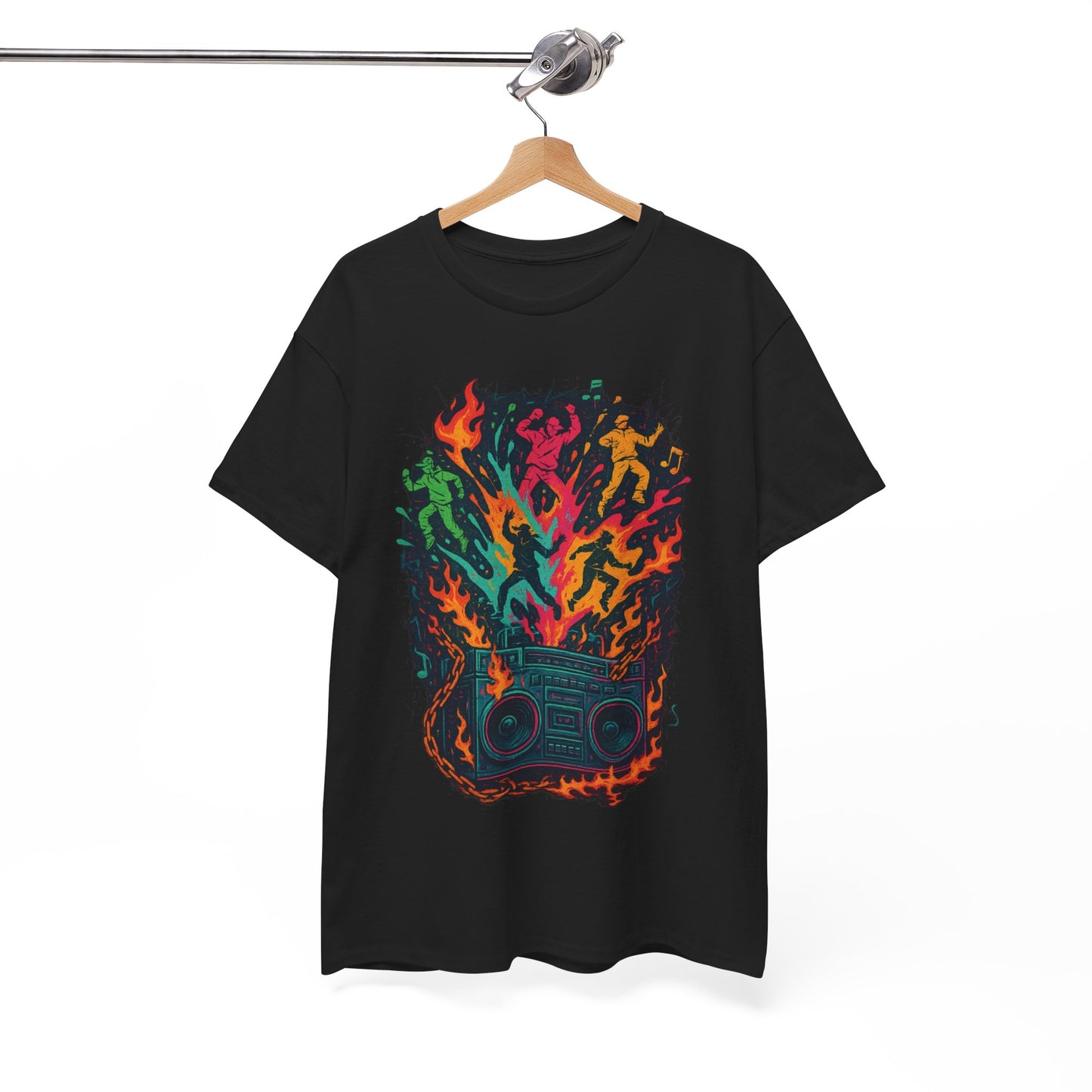 Vibrant Dance Party Tee, Unisex Cotton Tee