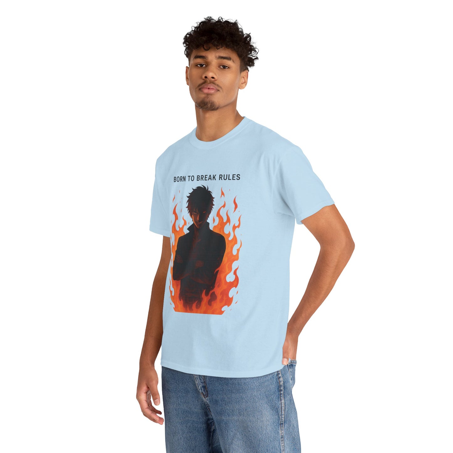 Born to Break Rules Unisex Heavy Cotton Tee