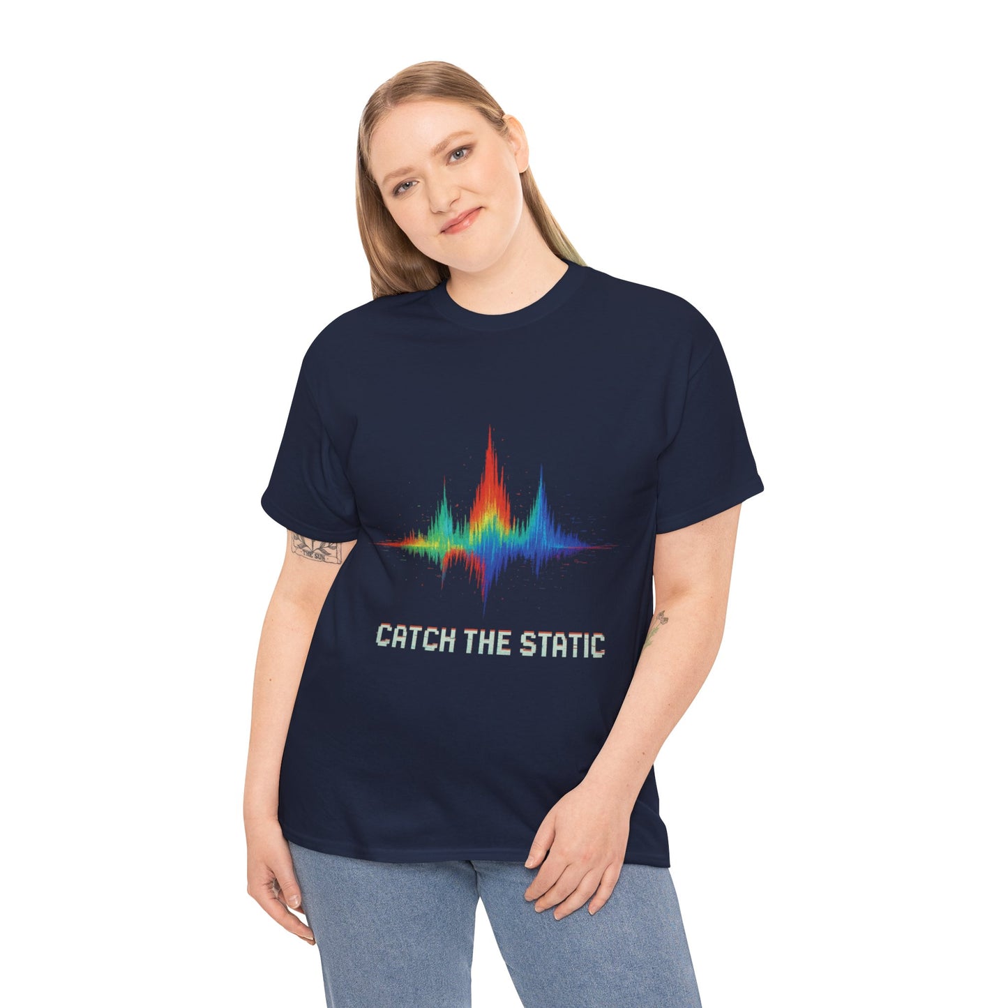Catch the Static Unisex Heavy Cotton Tee