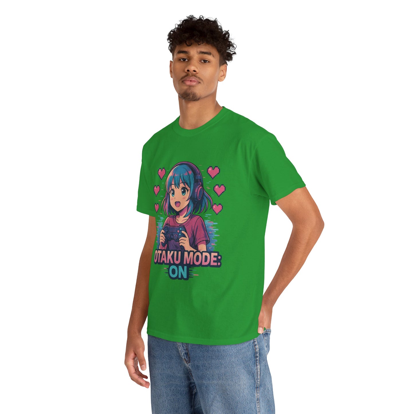Anime Gamer Tee - Otaku Mode ON