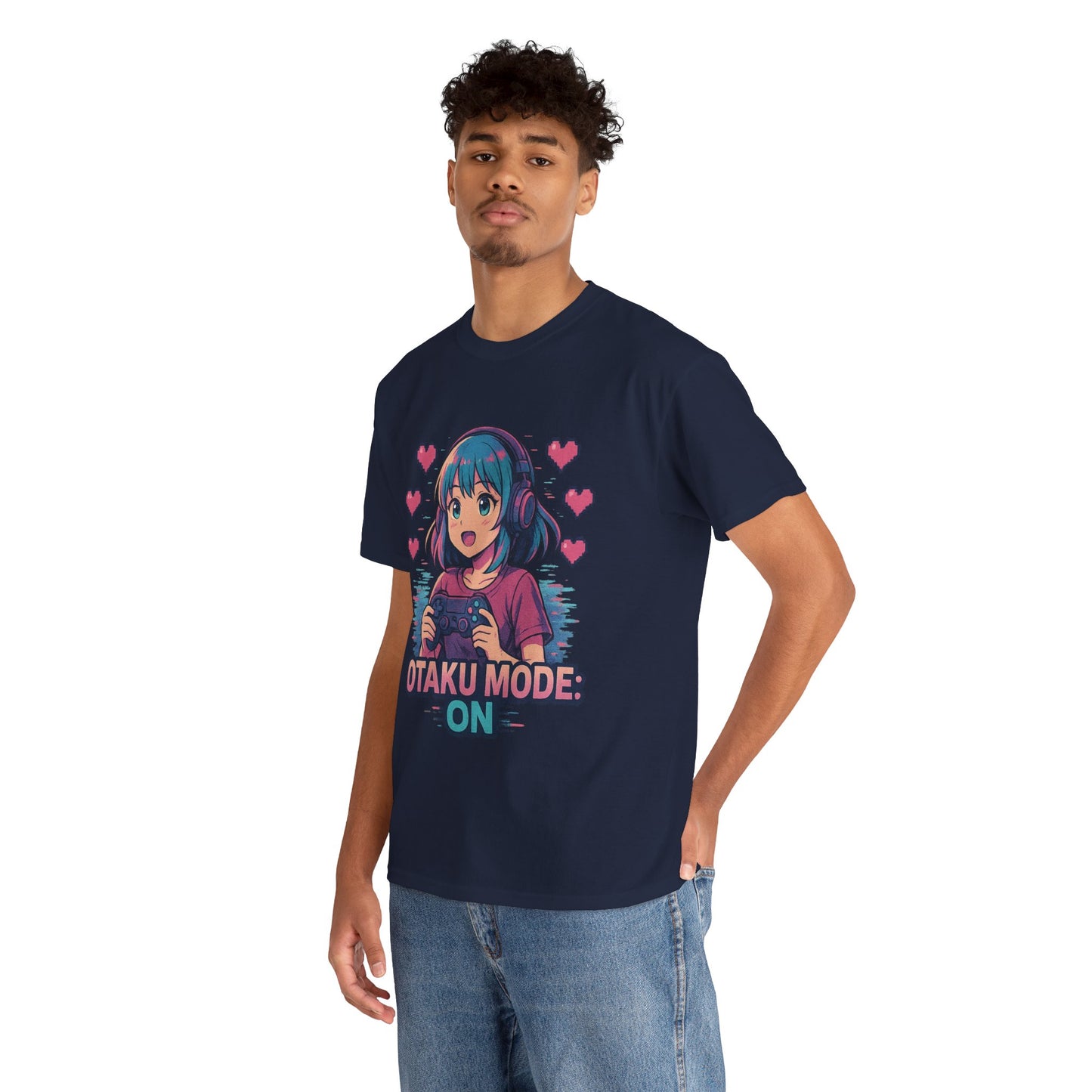 Anime Gamer Tee - Otaku Mode ON