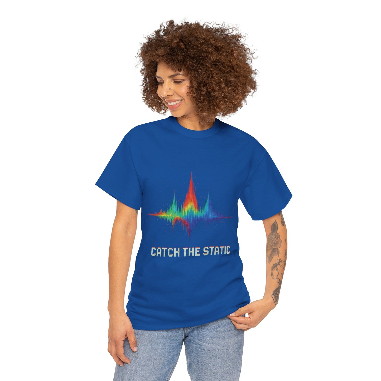 Catch the Static Unisex Heavy Cotton Tee