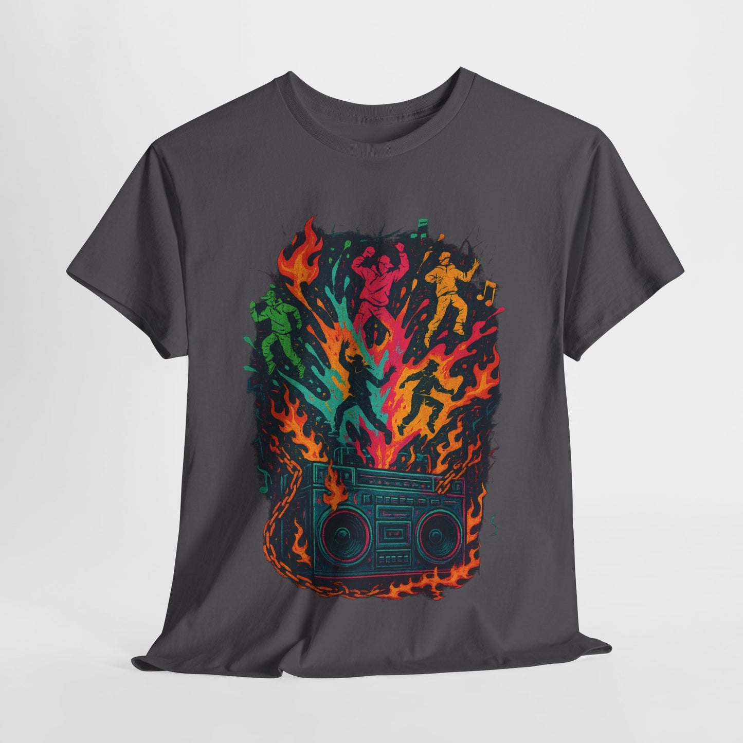 Vibrant Dance Party Tee, Unisex Cotton Tee