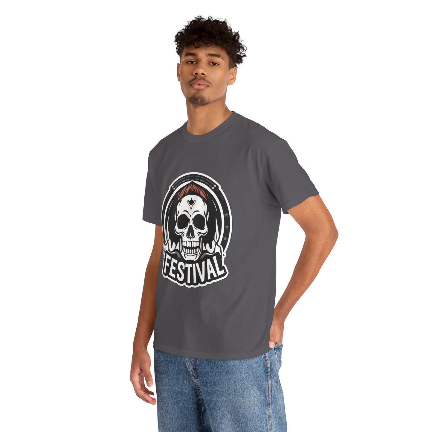 Festival Skull T-Shirt for Music Lovers