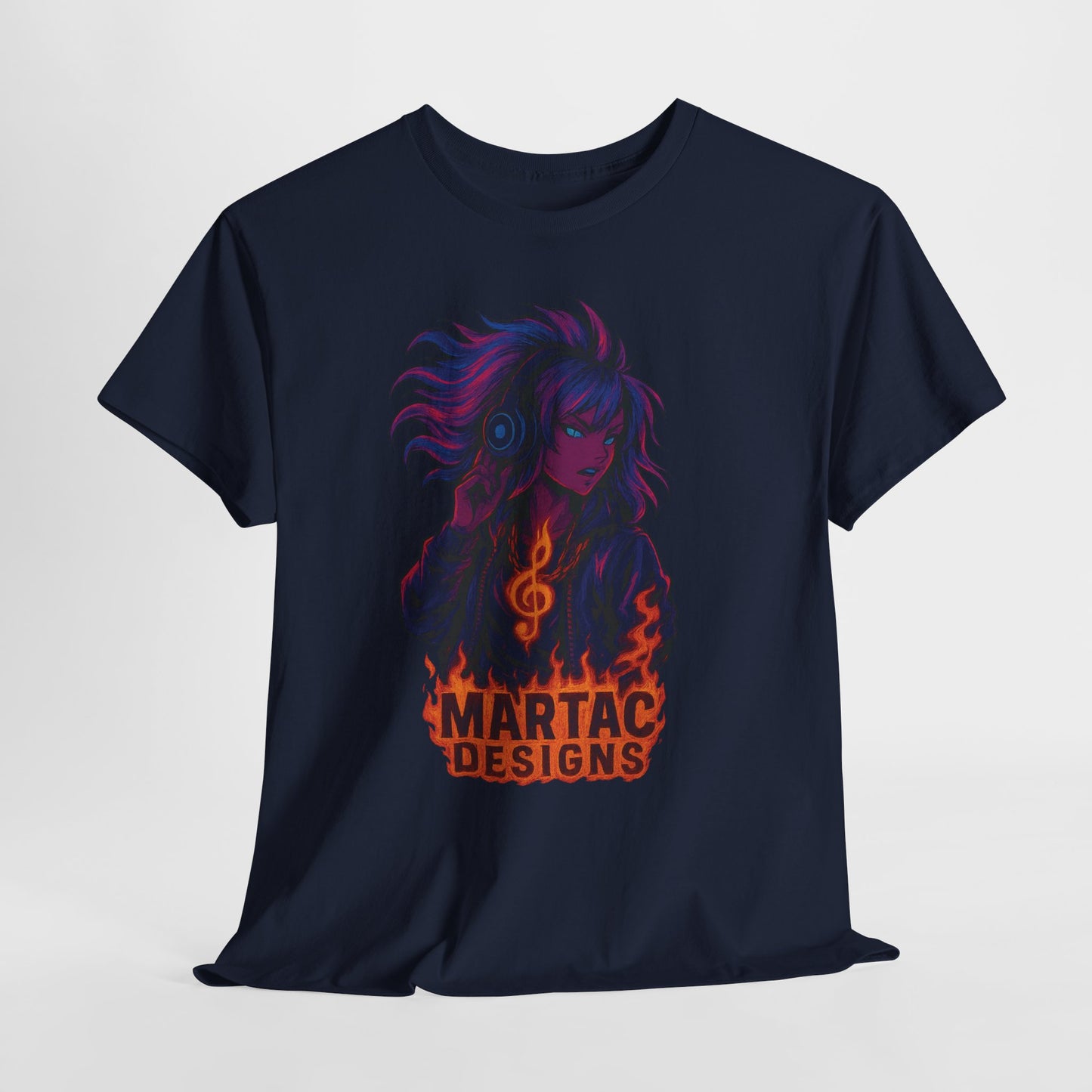 Vibrant Music-Inspired Unisex Tee