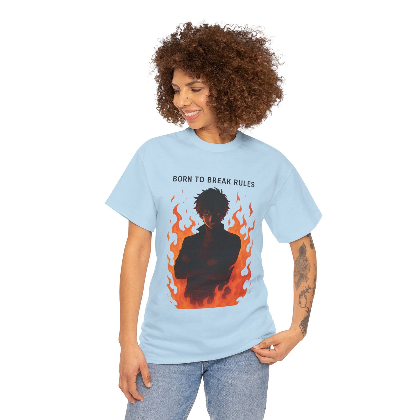 Born to Break Rules Unisex Heavy Cotton Tee