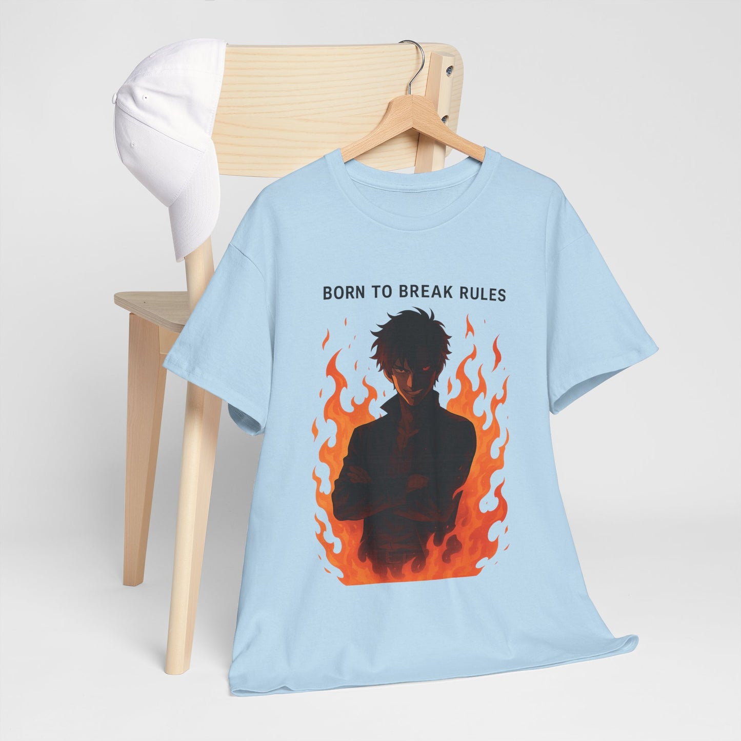 Born to Break Rules Unisex Heavy Cotton Tee