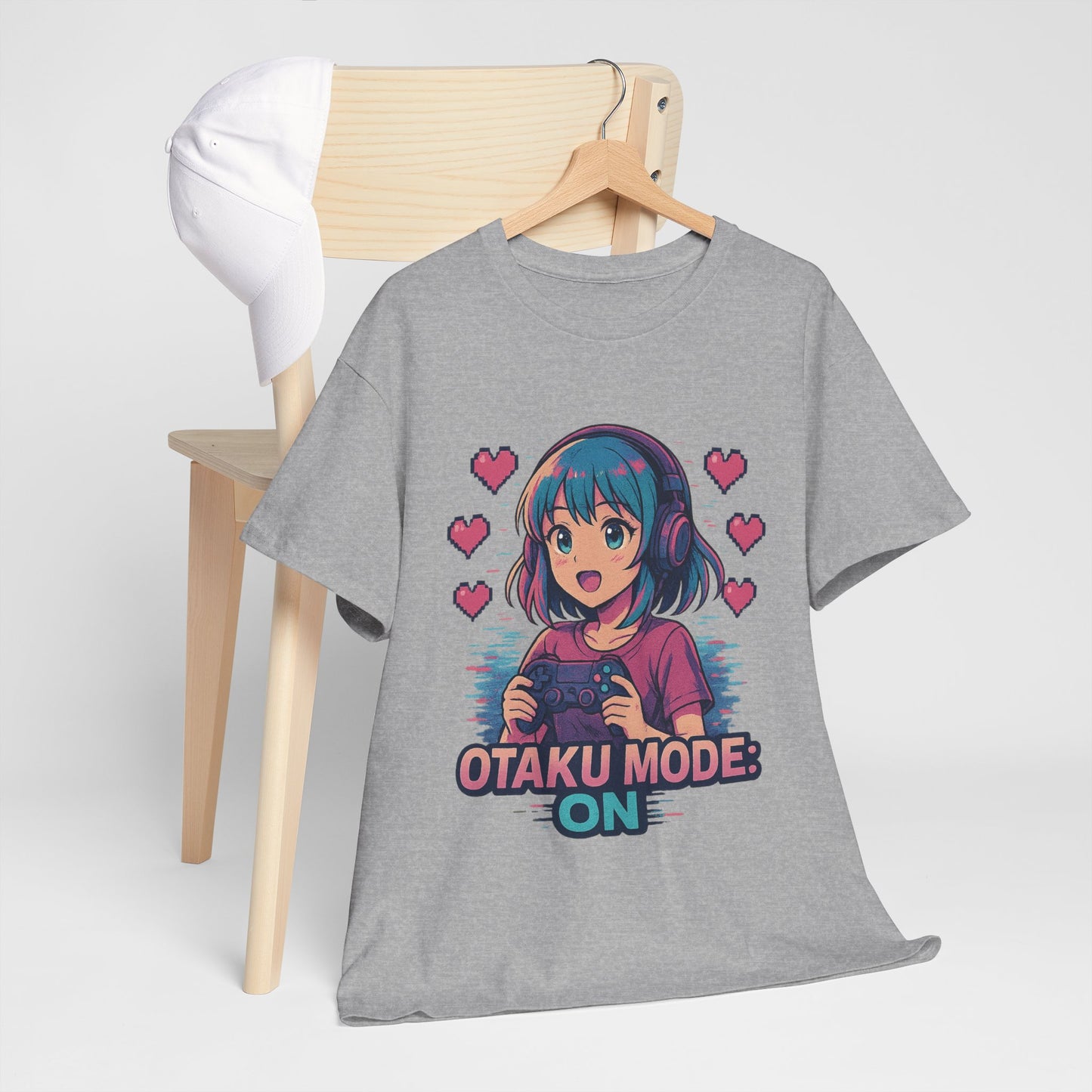 Anime Gamer Tee - Otaku Mode ON