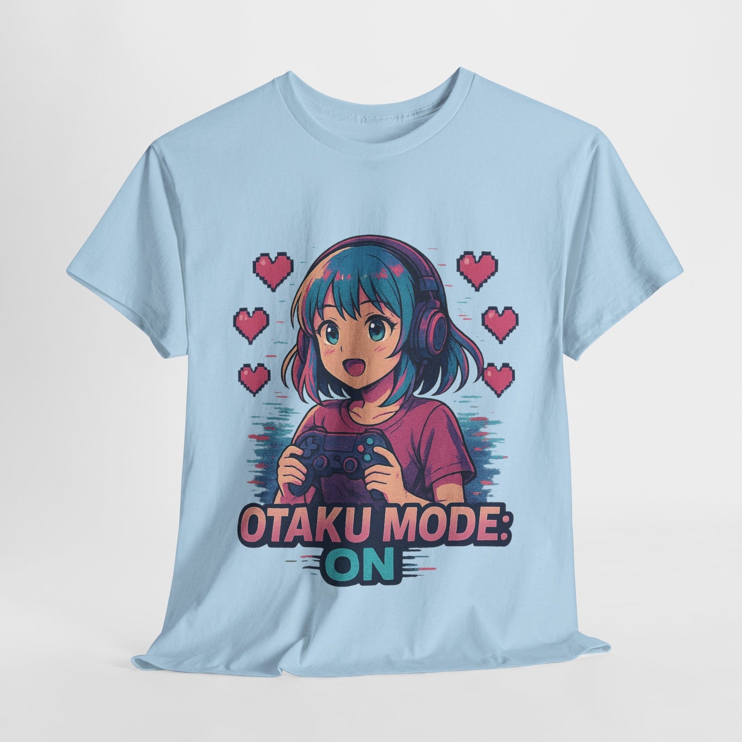Anime Gamer Tee - Otaku Mode ON