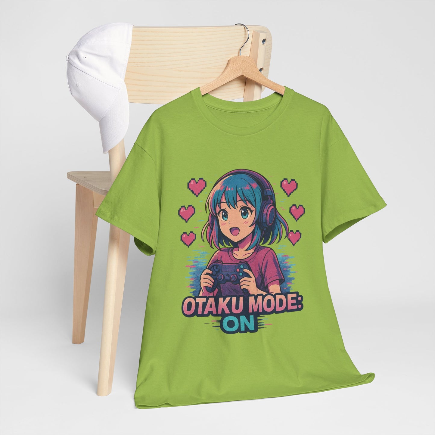 Anime Gamer Tee - Otaku Mode ON