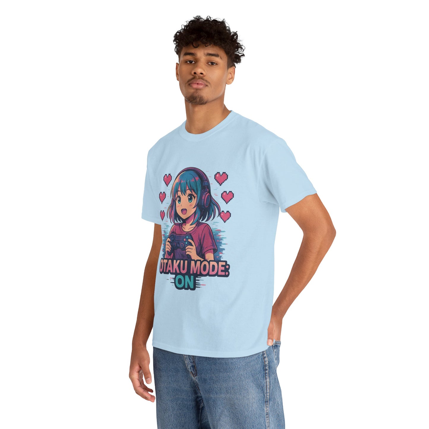 Anime Gamer Tee - Otaku Mode ON