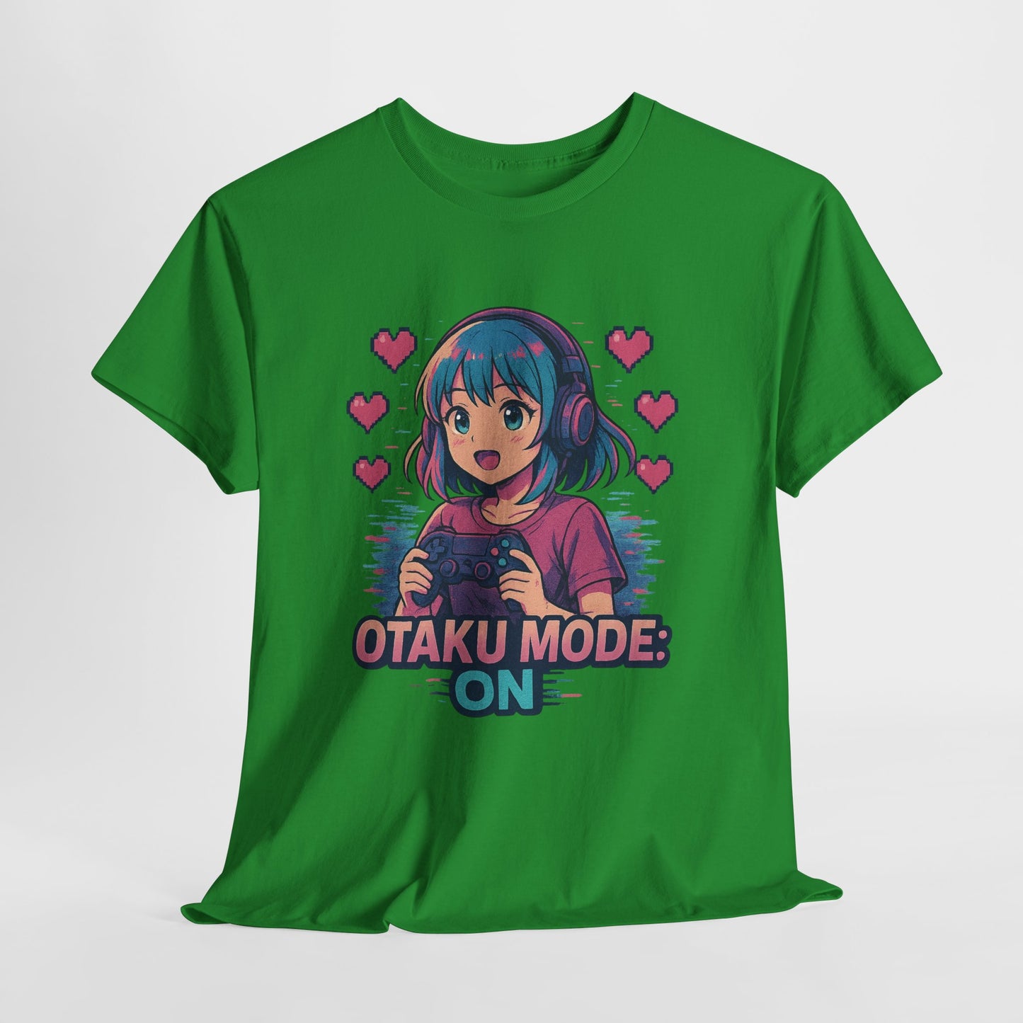 Anime Gamer Tee - Otaku Mode ON